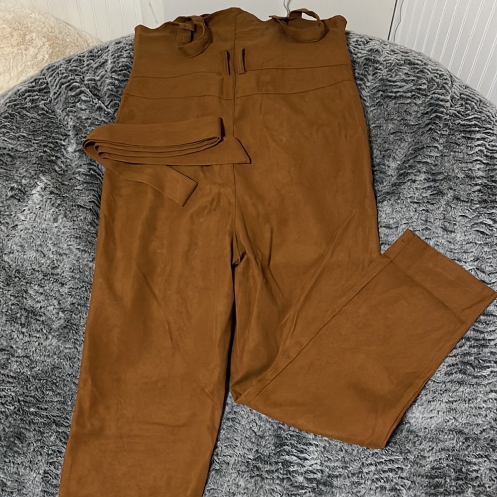 Rust Brown Overalls - Picture 2 of 2